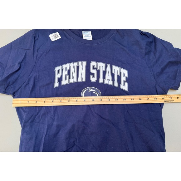 Port & Company Penn State Nittany Lions Fan Favorite T-Shirt Large Navy Blue - Picture 4 of 6